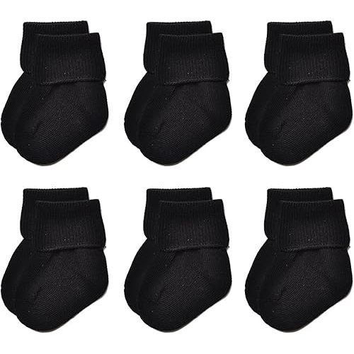 SOCKS | BLACK | NEWBORN