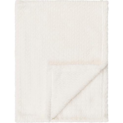 EVERYDAY KIDS Baby Fleece Blanket - 30" by 40" - Super Soft, Plush, Warm and Comfortable- Zigzag