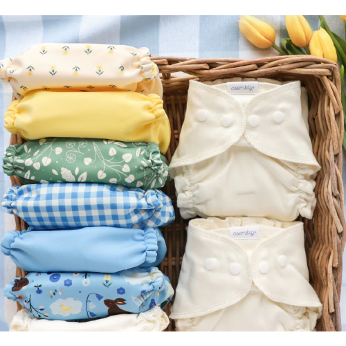 Newborn Organic Cloth Diaper System- Esembly Baby