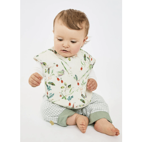 Waterproof Bib, eat your greens | Oso & Me