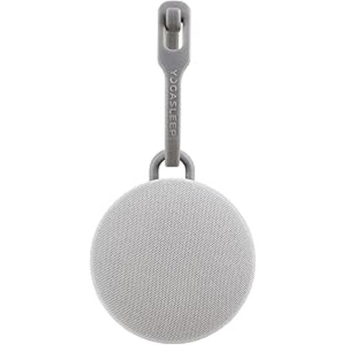 Yogasleep Hushh 2 Portable Sound Machine for Baby & Kids, New Reinforced Clip, Backlit Buttons, Night Light, 6 Soothing Natural Sounds, Easy to Use Timer, Volume Control, Toddler Lock, Noise Canceling