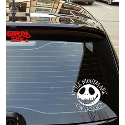 Little Nightmare on Board Car Sticker