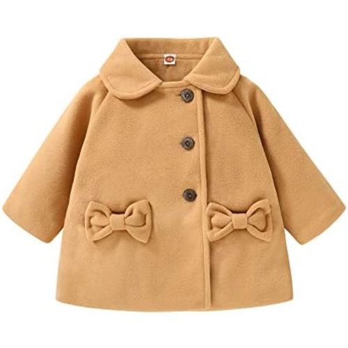Baby Coats Fall Winter Kid Baby Girl Cloak Button Jacket Clothes Baby Outwear Clothes