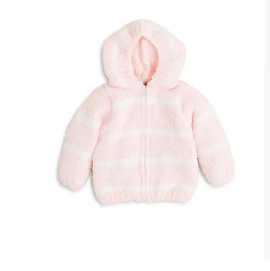 Girls' Striped Hooded Jacket - Baby