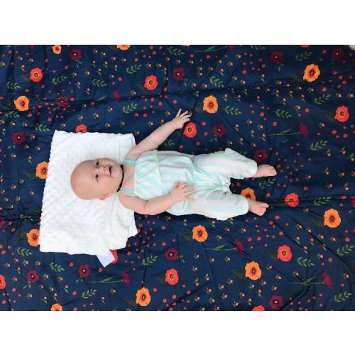 Outdoor Blanket - Midnight Poppy