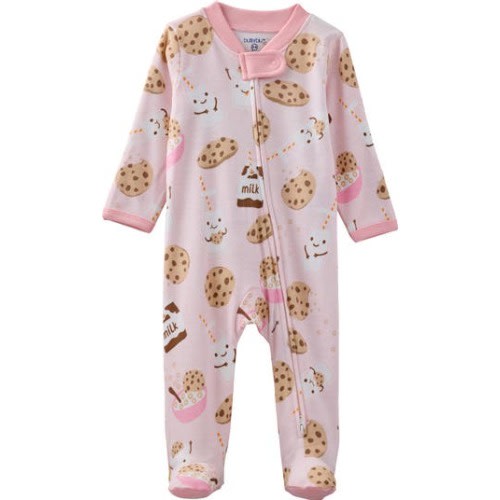 Scout One-Piece Organic Cotton Pajamas, 0-3M