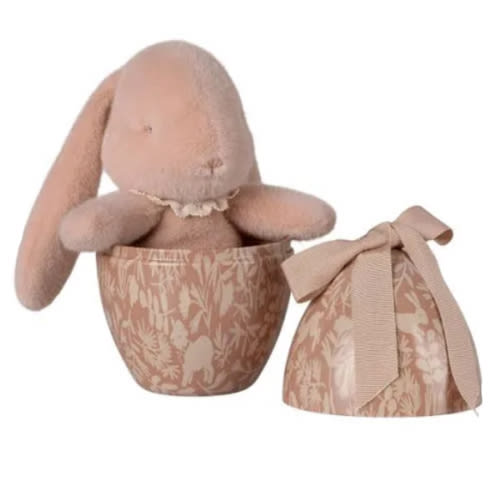 Maileg Easter egg with bunny - Powder