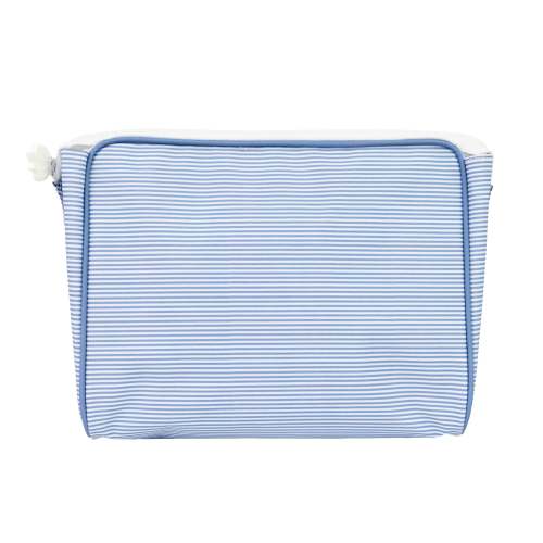 The Go Bag - Small - Navy Midi Stripe