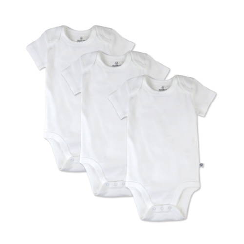 3-Pack Organic Cotton Short Sleeve Bodysuits | Honest Baby Clothing
