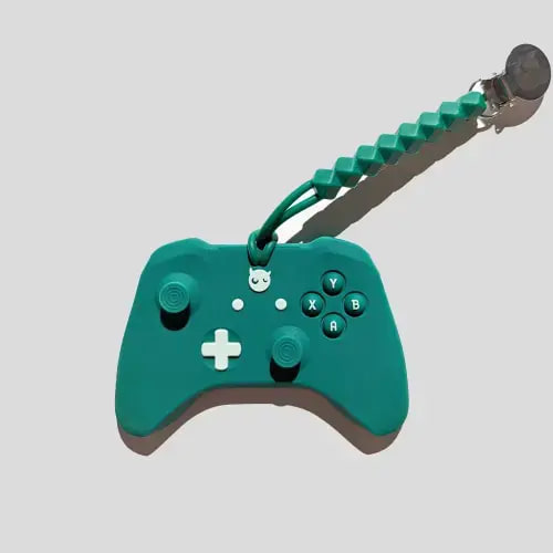 The One in Tunic Green Teether