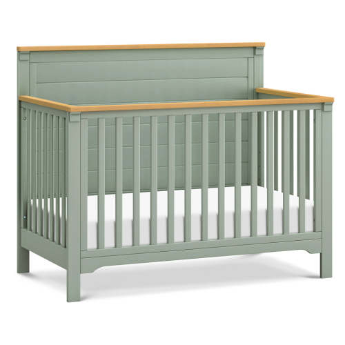 Shea 4-in-1 Convertible Crib Light Sage/Honey