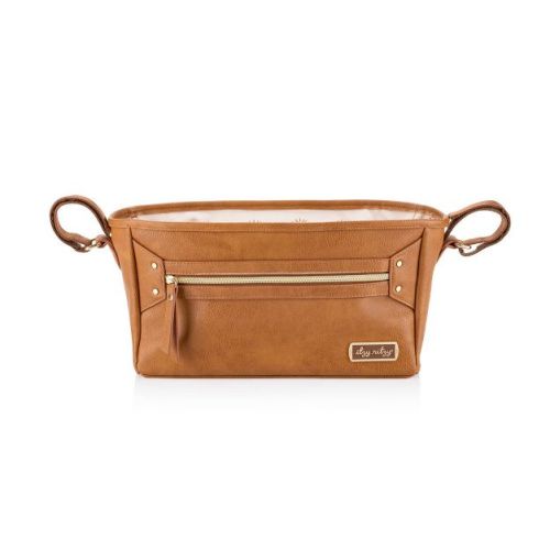 Itzy Ritzy Stroller Caddy - Cognac