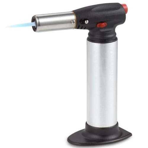 BonJour Chef’s Tools Stainless Steel Professional Cooking and Utility Butane Torch Lighter
