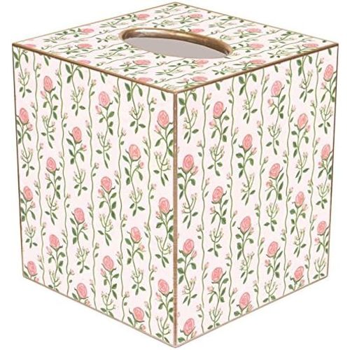 Marye-Kelley TB631 - Rose Stripe Tissue Box Cover
