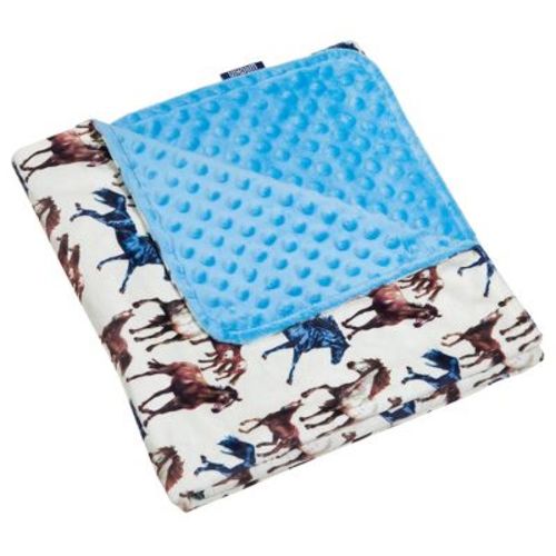Wildkin Kids Plush Throw Blanket For Toddlers, Super Soft For Daycare And Travel (horse Dreams)