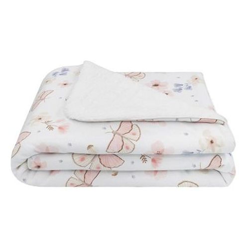 Living Textiles Jersey Sherpa Blanket