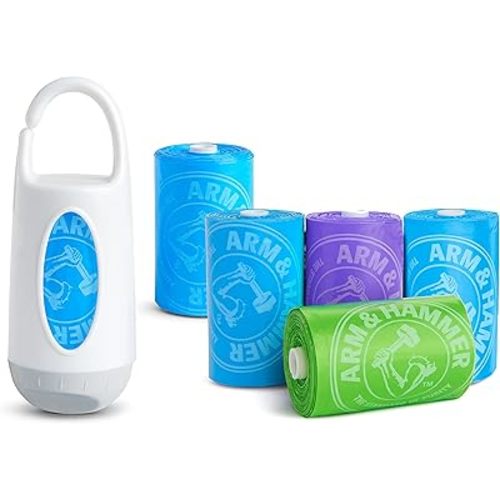 Munchkin® Arm and Hammer Diaper Bag Dispenser and 72 Diaper Disposal Bags