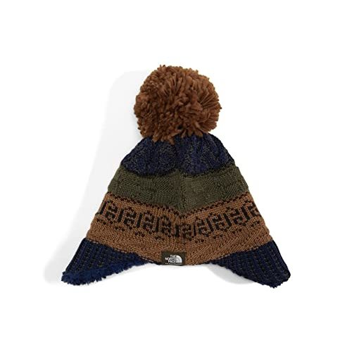 THE NORTH FACE Fair Isle Earflap Beanie (Infant) Toasted Brown/Multicolor 6-24 mos