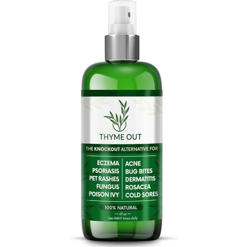 All Natural Eczema Treatment- Psoriasis Treatment - an All-in-One Solution for Acne, Dermatitis, Rosacea, Cold Sores, Bites, Poison Ivy - Anti-Itch Spray for Itchy Skin Relief 4oz