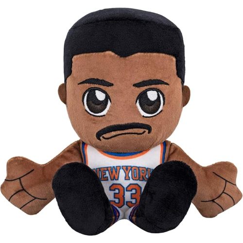 Bleacher Creatures New York Knicks Patrick Ewing 8" NBA Kuricha Sitting Plush - Soft Chibi Inspired NBA Legend