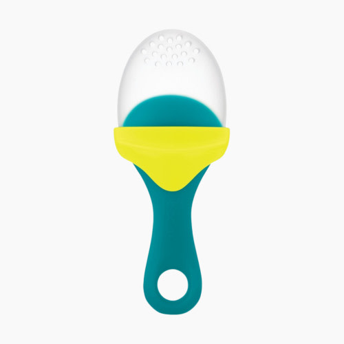 Boon Pulp Silicone Feeder - Teal/Yellow, 1