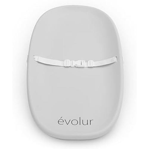 Evolur Eva Baby Changing Pad in Ligt Gray, Soft and Breathable, Lightweight and Portable Changing Pad, Fits All Changing Table, Waterproof Firm Padding