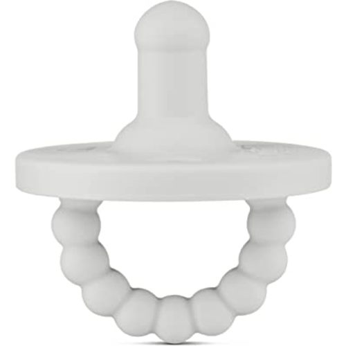 Ryan & Rose Cutie PAT Pacifier Teether (Stage 1, Grey)