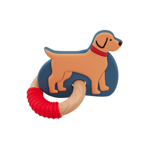 Dog Silicone Ring Teether