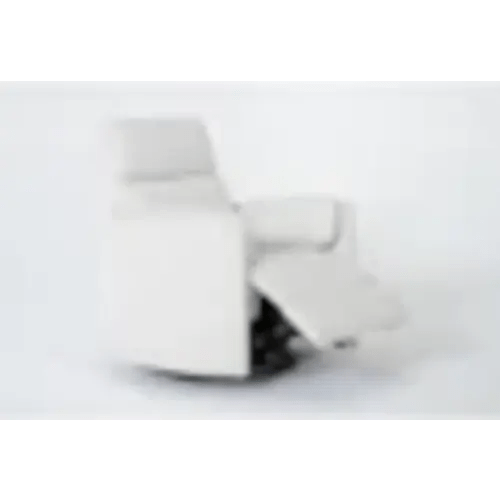 Rayna Quartz Nursery 40" Power Swivel Glider Recliner | Rocker | USB | Living Spaces