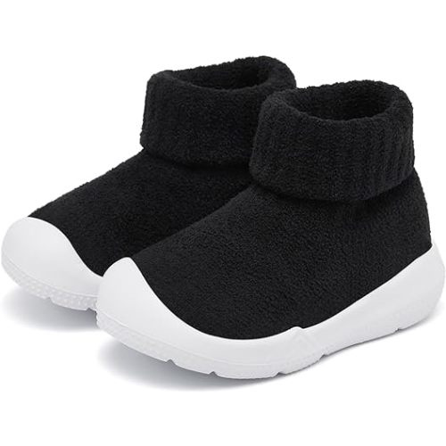 MORENDL Baby Sock Shoes Toddler Walking Shoes Infant Non-Slip Slippers Boys & Girls Slip On Sneakers