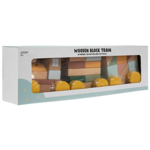 Wood Block Train