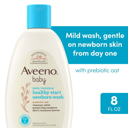 Aveeno Baby Healthy Start Nourishing Newborn Baby Body Wash, 8 fl. oz