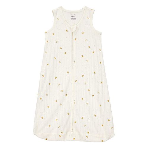 Baby Carter's Grey Chick 2-Way Zip Wearable Blanket