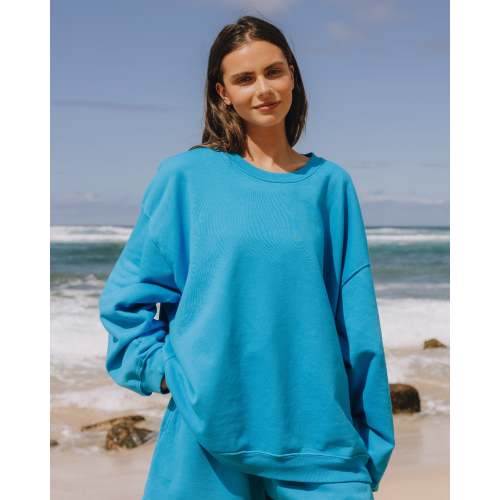 Unisex Oversized Crew - Tide