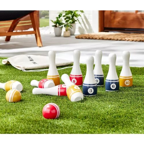 Wood Lawn Bowling Set 12pc - Hearth & Hand with Magnolia