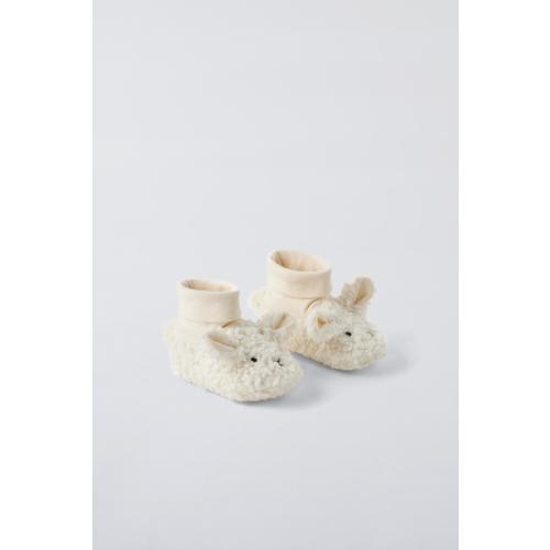 SHEEP SLIPPERS - White | ZARA United States