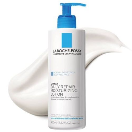 La Roche Posay Lipikar Daily Repair Moisturizing Body Lotion Unscented - 13.52 Fl Oz