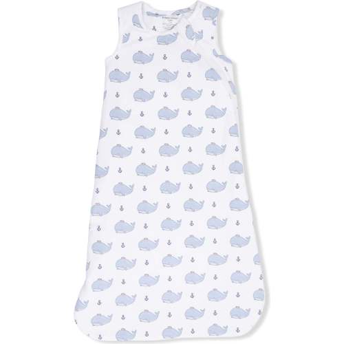 Bubbly Sailor Whale Blue, Sleep Bag - Angel Dear Sleep Sacks | Maisonette