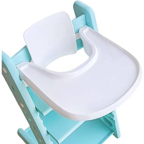 Baby High Chair Tray Compatible with Stokke Tripp Trapp Chair, Made with BPA-Free Plastic, Convenient to Use and Clean Smooth Surface More Suction Power