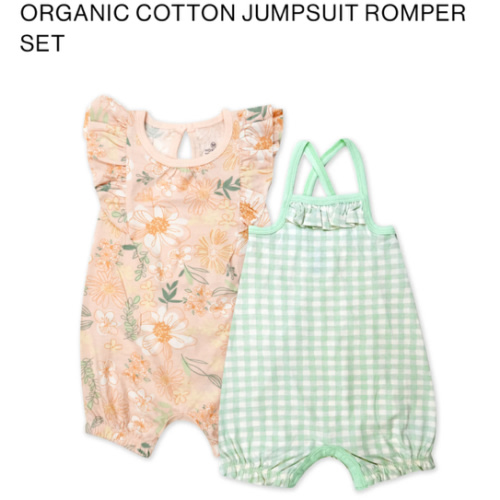 Organic Cotton Jumpsuit Romper Set | Honest Baby Clothing
