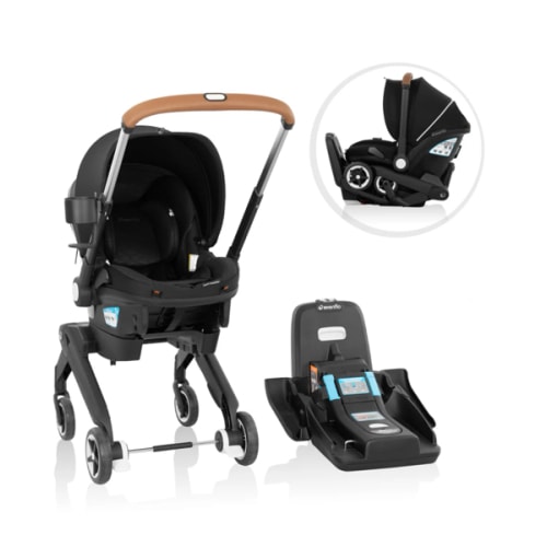 Evenflo Shyft DualRide Infant Car Seat Stroller Combo w Carryall Storage & Extended Canopy - Evenflo® Official Site – Evenflo® Company, Inc