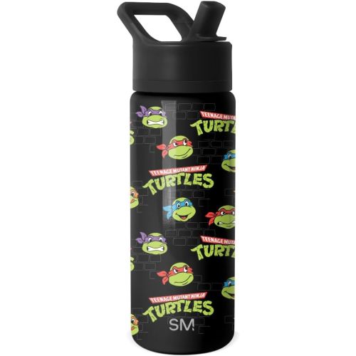 Simple Modern TMNT Kids Water Bottle & Toddler Cup | 18oz