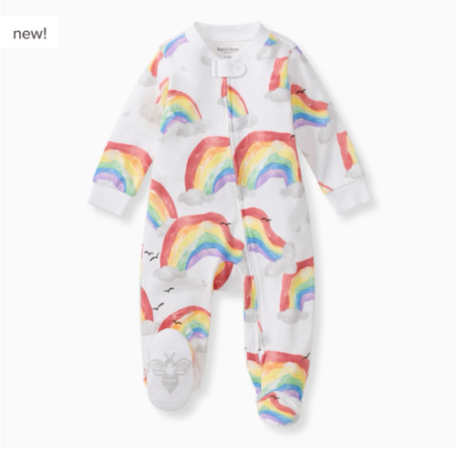 Happy Rainbow Organic Sleep & Play – Burt's Bees Baby
