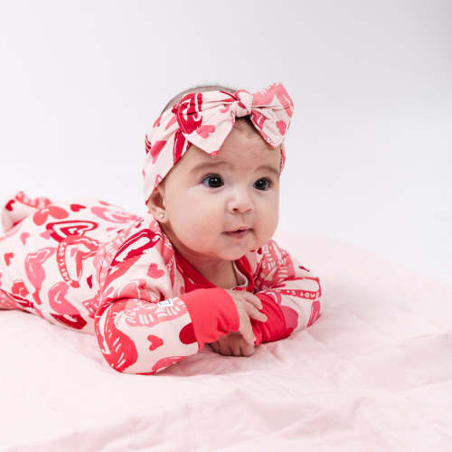 John 3:16 Pink Headband Bamboo – Holy Pals