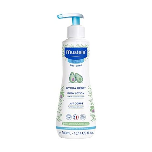 Mustela Hydra Bebe Body Lotion - Daily Moisturizing Baby Lotion with Natural Avocado, Jojoba & Sunflower Oil – Various Sizes