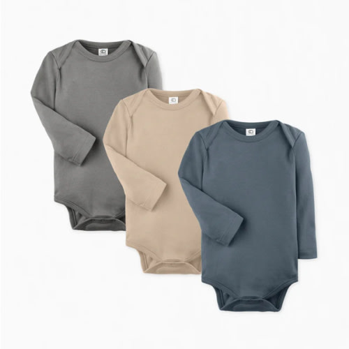 3-Pack Classic Long Sleeve Bodysuit Bundle