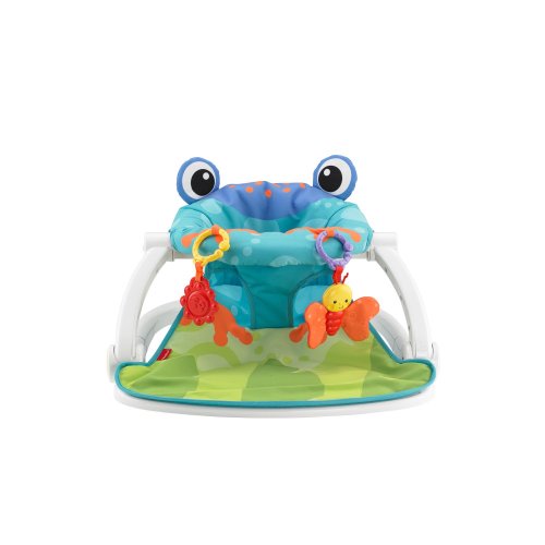 Fisher-Price Sit-Me-Up Froggy Floor Seat with 2-Linkable Toys