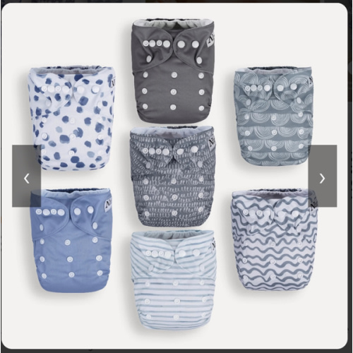 Reusable Diapers - Something Blue