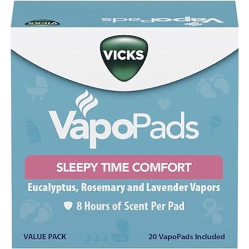 Vicks 20 Count VapoPads, White