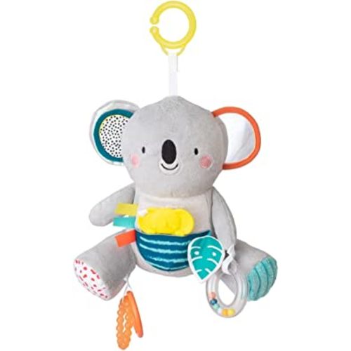 Taf Toys Kimmy The Koala Developmental Soft Activity Toy, Newborn Toys & Baby Toys 3-6 Months | Helps Develop Motor Skills | Perfect for Multi-Sensory Play with A Mirror, Teether, Textures & Sounds